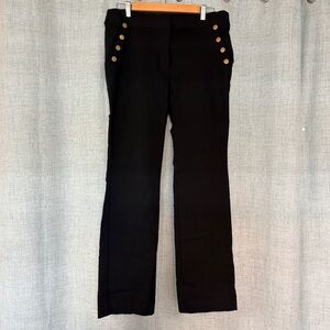 Maurices Black Button Detail Bootcut Pants – Size L Reg – NWT Style (No Tags)